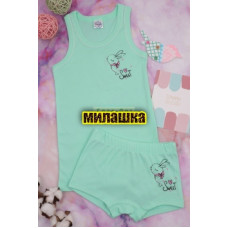 Комплект для девочки: майка-трусы (7-11 лет) №ВК1469МТ-3 (29/301)